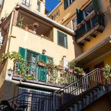 Colored House Until 7 People Above Sqplebiscito 那不勒斯 外观 照片