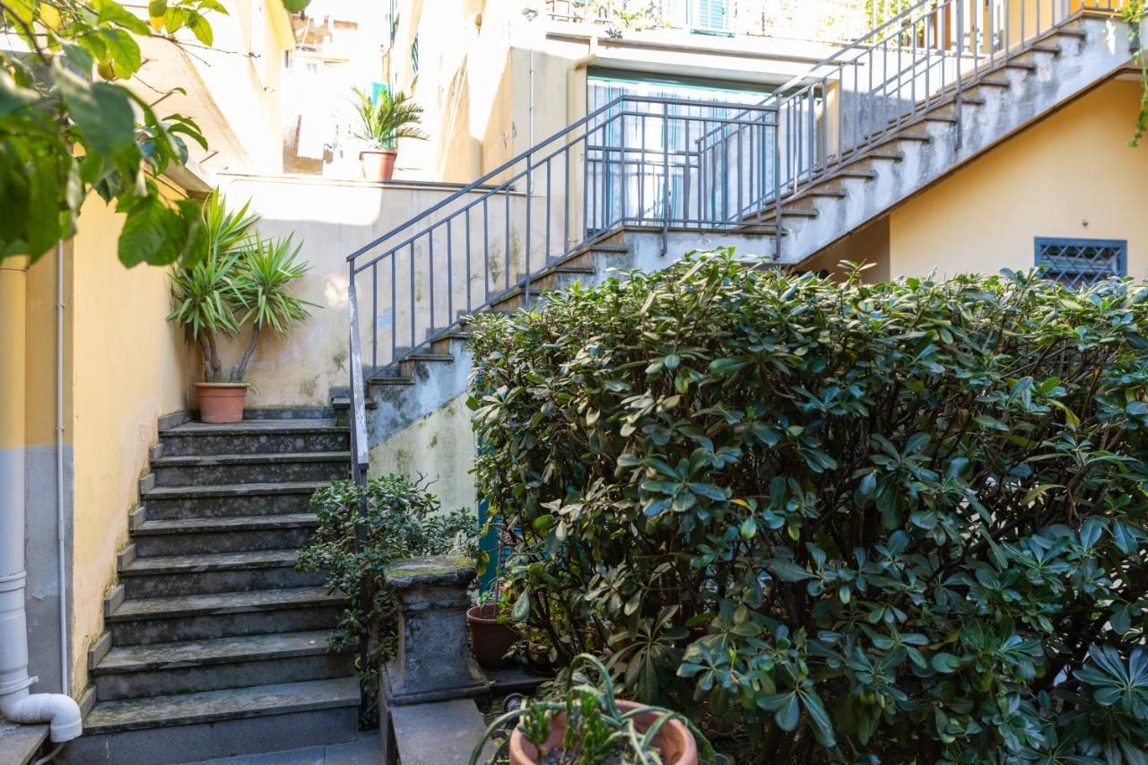 Colored House Until 7 People Above Sqplebiscito 那不勒斯 外观 照片