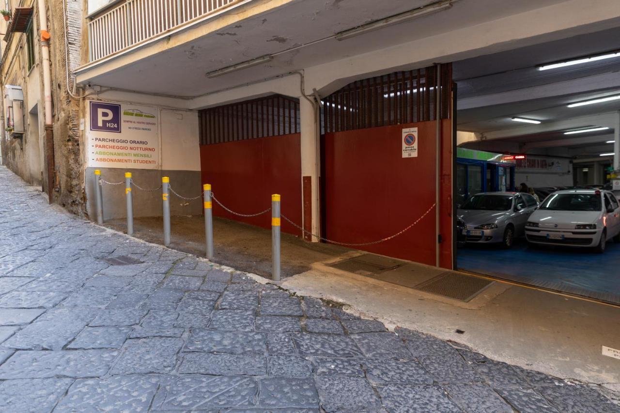 Colored House Until 7 People Above Sqplebiscito 那不勒斯 外观 照片